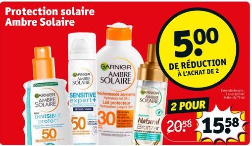 protection solaire Garnier