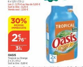 soldes Oasis