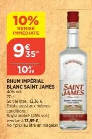 soldes saint james