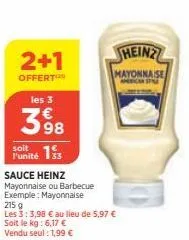 mayonnaise heinz
