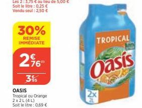 soldes Oasis