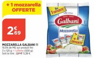 mozzarella Galbani