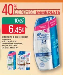 soldes head & Shoulders