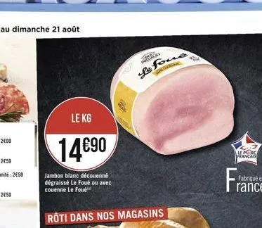 jambon blanc