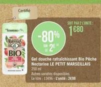 gel douche Le petit marseillais