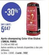 promos Elsève