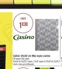 L'UNITE  1630  Casino