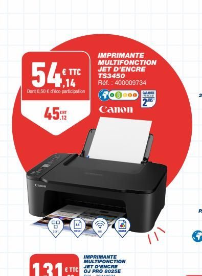 imprimante multifonction Canon