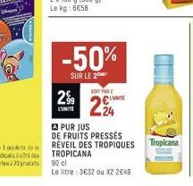 jus de fruits Tropicana