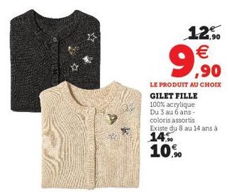 gilet fille 