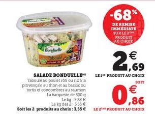 soldes Bonduelle