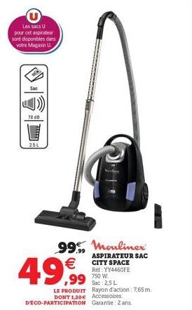 aspirateur Moulinex