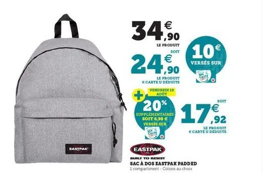 sac à dos eastpak