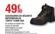 chaussures de sécurité 