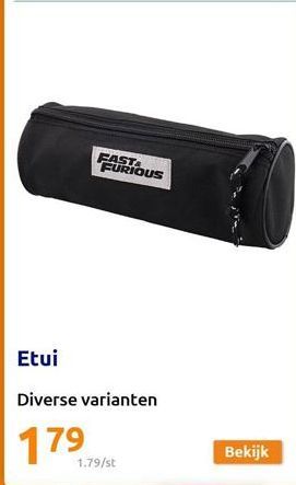 FAST FURIOUS  Etui  Diverse varianten  179  1.79/st  Bekijk 