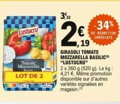 mozzarella Lustucru