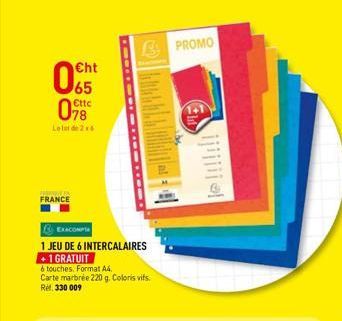 intercalaires Promo