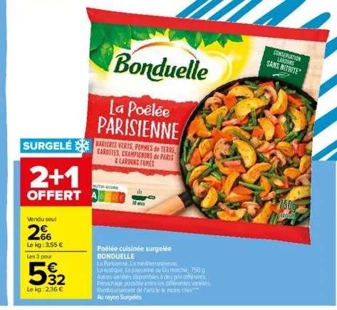 fricassé de légumes bonduelle