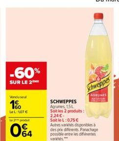 promos Schweppes