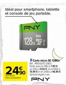 carte Micro PNY