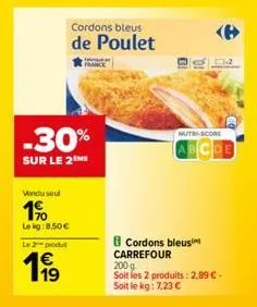 poulet carrefour