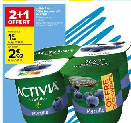 fruits activia