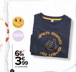 pasius  6%9  3.99  Le sweat-shirt  PER  CAREERS 