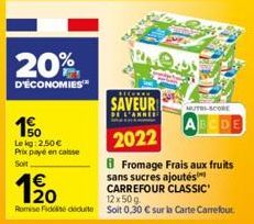 fromage frais Carrefour