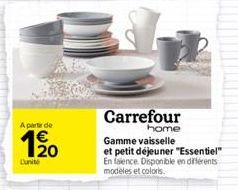 petit déjeuner Carrefour