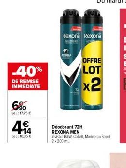 soldes Rexona