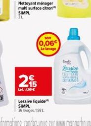 lessive liquide 