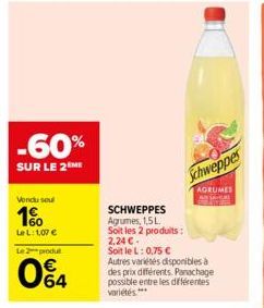 promos Schweppes