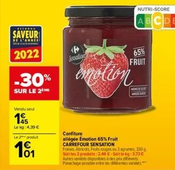 confiture carrefour