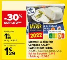 mozzarella Carrefour