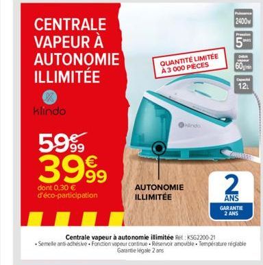 centrale vapeur 