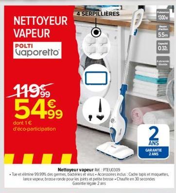 nettoyeur vapeur 