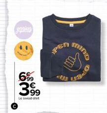 geprins  699 3.99  €  Le sweat-shirt  mind  OPE 