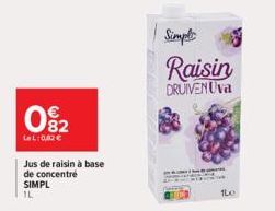 jus de raisin 