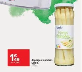 asperges blanches 