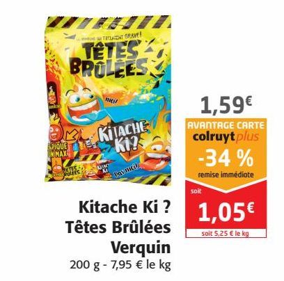 Kitache ki  Têtes Brulees Verquin 