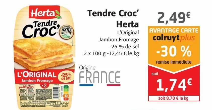 tendre croc' herta