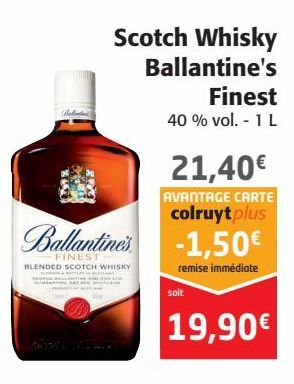 Scotch Whisky Ballantine's Finest