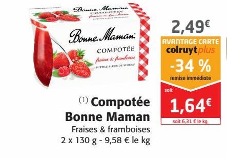 Compotée Bonne maman