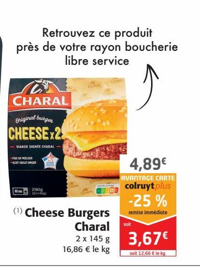 Cheese Burgers charal
