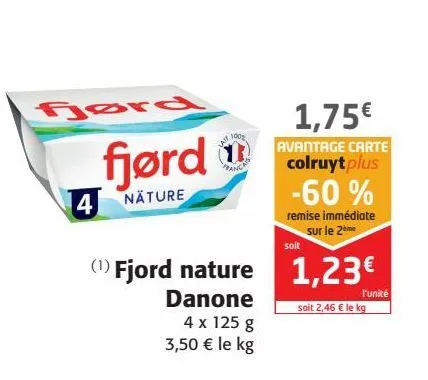 fjord nature danone 