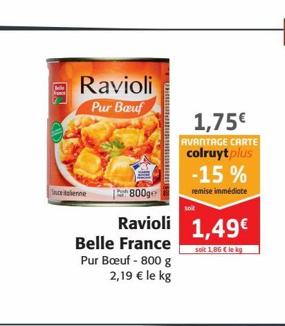 Ravioli Belle France