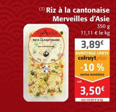 riz à la cantonaise merveilles d'asie