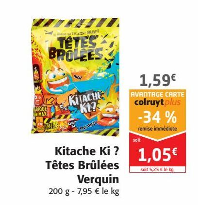 Kitache Ki Tètes Brulées Verquin