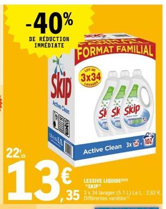 lessive liquide Skip