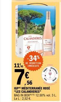 F  KIA  CALANDIERES  -34%  DE REDUCTION  1145 INMEDIATE  lege  FRUIT  dous  promence  